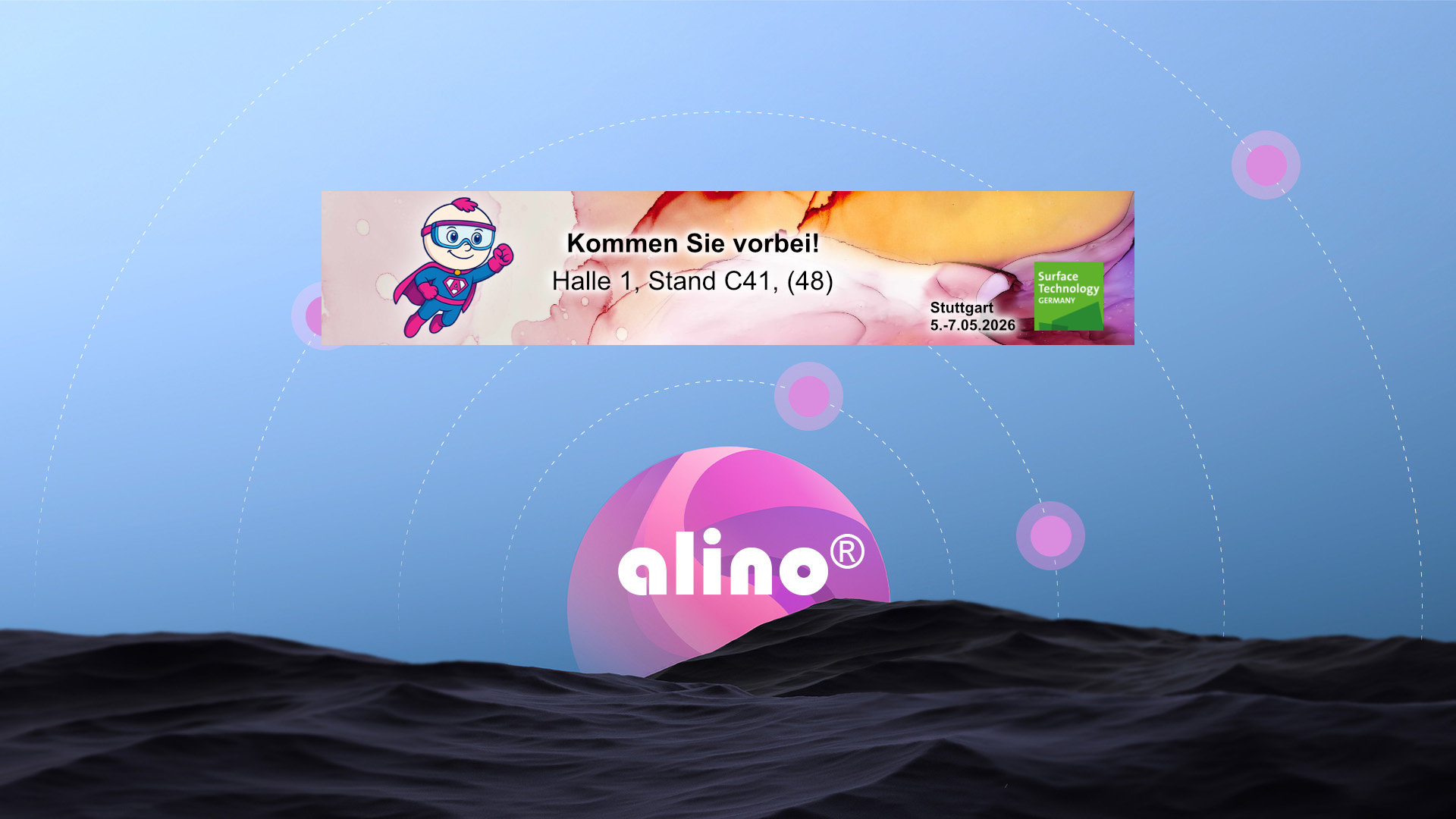 Kommen Sie vorbei: Halle 1, Stand C41 (48) Surface Technologys Stuttgart 5.-7.05.2026